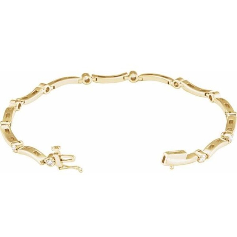 Diamond Jewelry Stuller | Line Bracelet