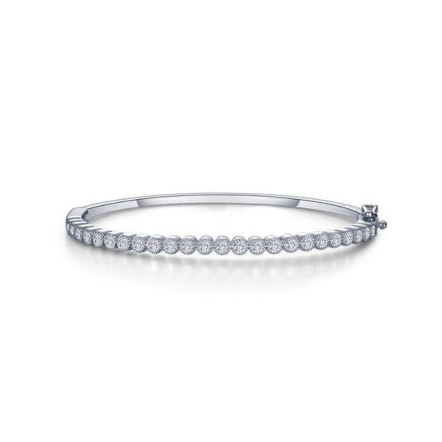 Silver Jewelry Lafonn | Milgrain Bangle Bracelet