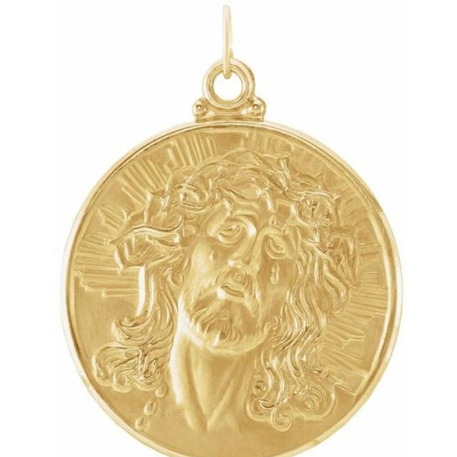 More Jewelry Stuller | Face Of Jesus Medal (Ecce Homo)