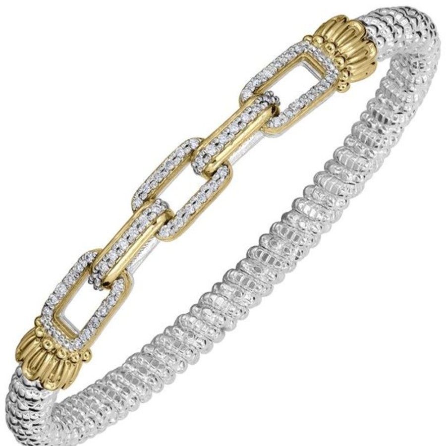 More Jewelry Vahan | Vahan - 14K Gold And Sterling Silver Diamond Bracelet