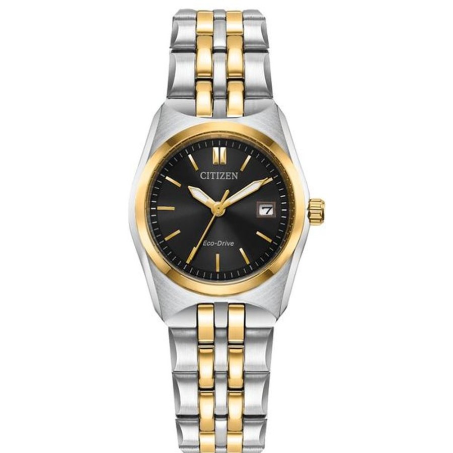 Watches Citizen | Citizen Eco-Drive Dress/Classic Eco Corso Ladies Stainless Steel