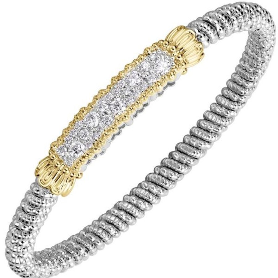 More Jewelry Vahan | Vahan - 14K Gold And Sterling Silver Diamond Bracelet