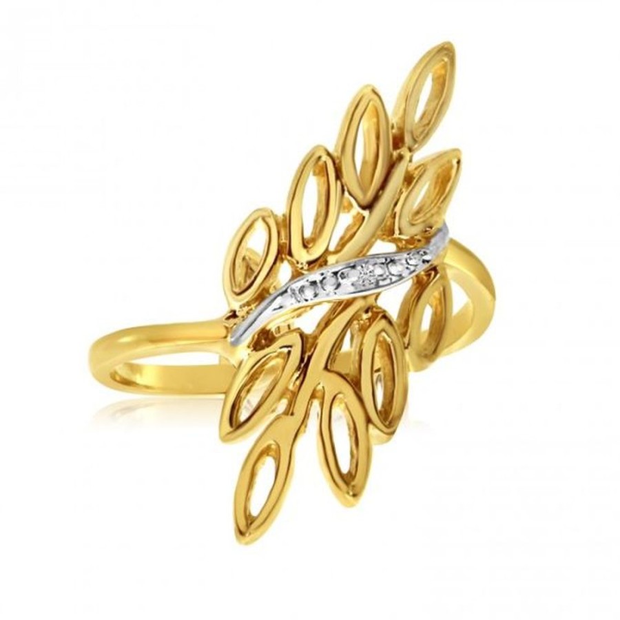 Colored Stone Jewelry Color Merchants | 14K Yellow Gold Marquise Fashion Ring