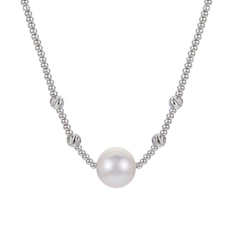 Pearl Jewelry Imperial Pearls | Sterling Silver Freshwater Pearl Necklace