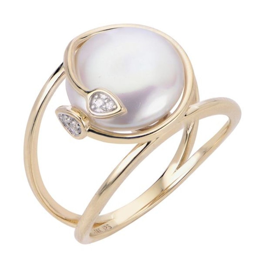 Pearl Jewelry Imperial Pearls | 14Kt Yellow Gold Freshwater Pearl Ring