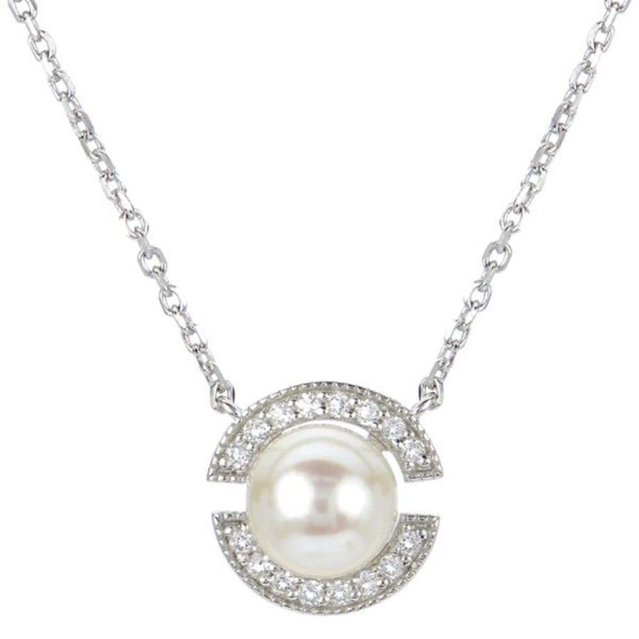 Pearl Jewelry Imperial Pearls | Sterling Silver Freshwater Pearl Necklace