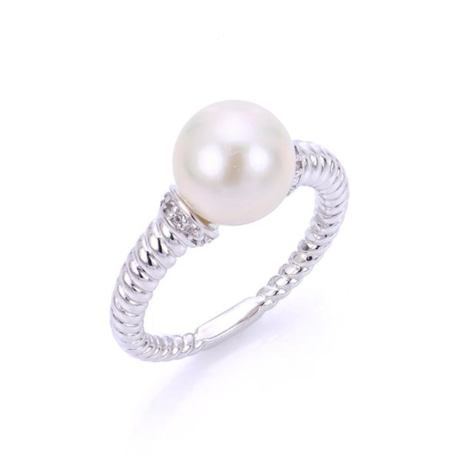 Pearl Jewelry Imperial Pearls | Sterling Silver Freshwater Pearl Ring