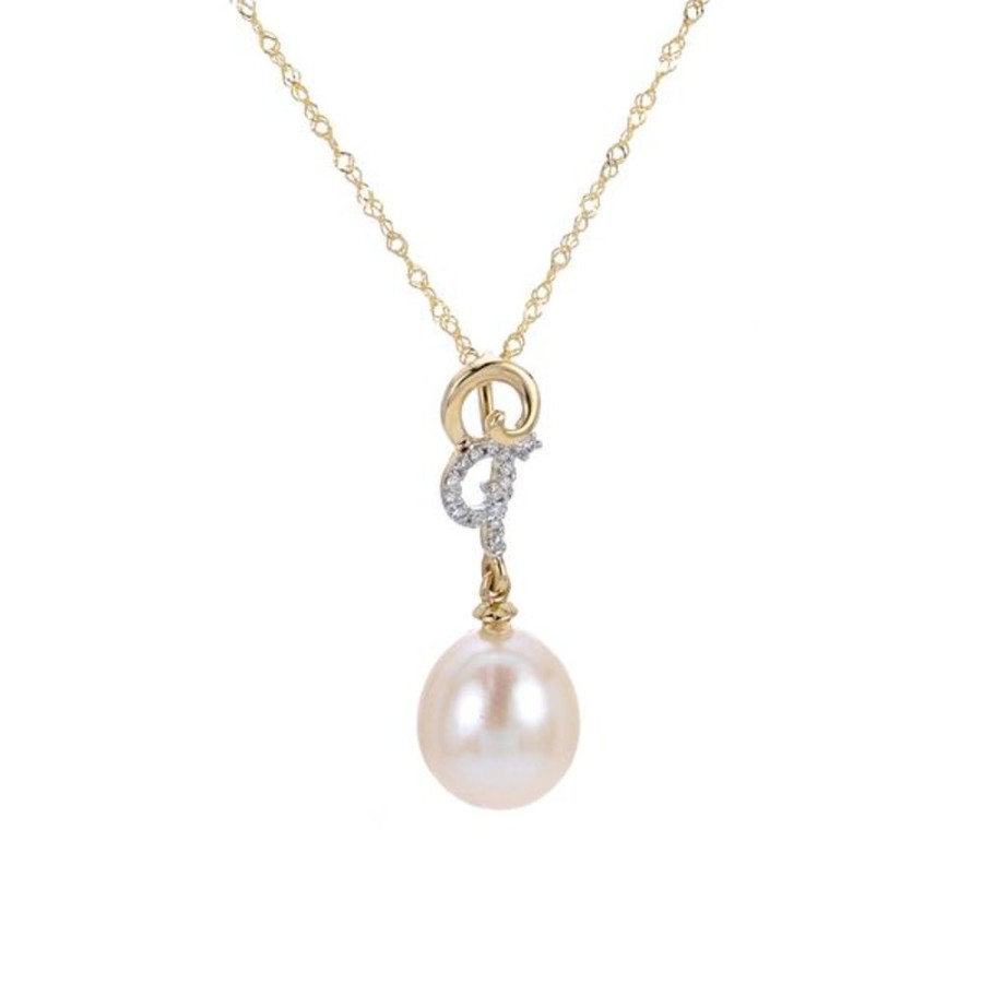 Pearl Jewelry Imperial Pearls | 14Kt Yellow Gold Freshwater Pearl Pendant