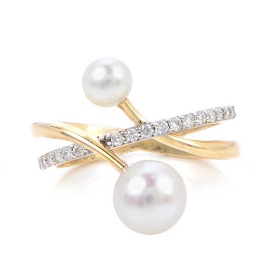 Pearl Jewelry Imperial Pearls | 14Kt Yellow Gold Freshwater Pearl Ring