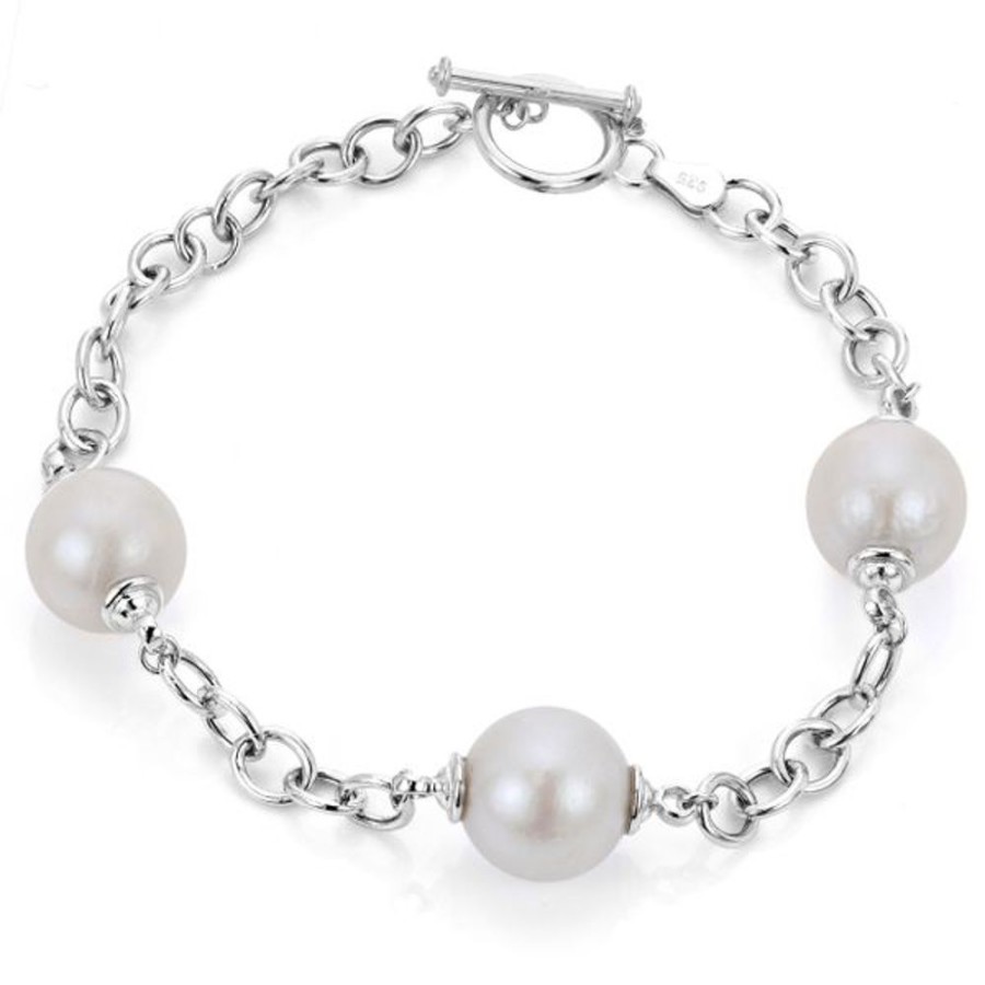 Pearl Jewelry Imperial Pearls | Sterling Silver Freshwater Pearl Bracelet