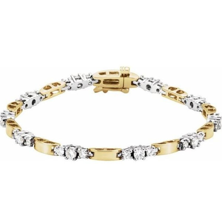 Diamond Jewelry Stuller | Accented Line Bracelet