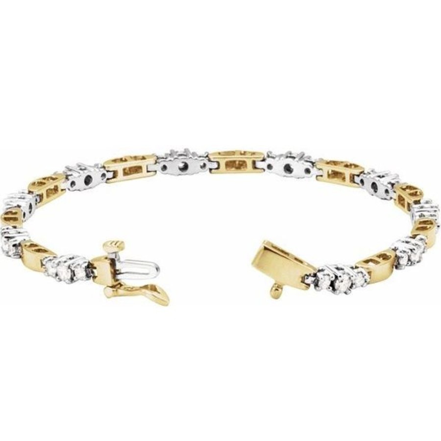 Diamond Jewelry Stuller | Accented Line Bracelet