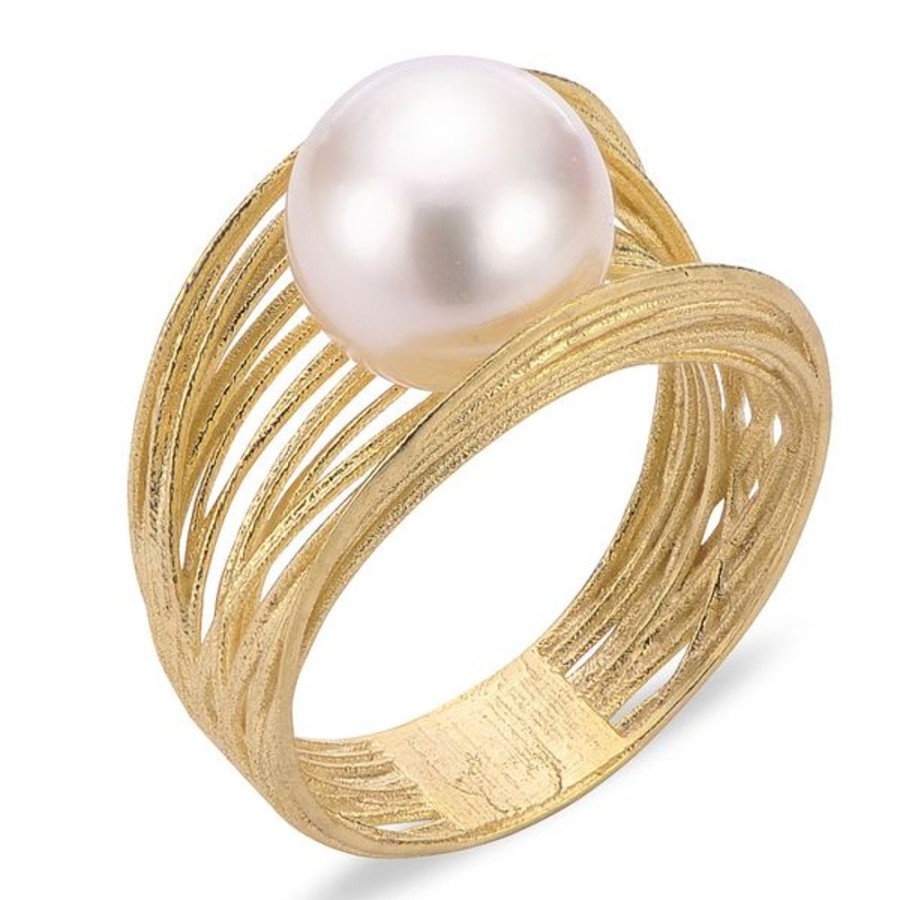 Pearl Jewelry Imperial Pearls | 14Kt Yellow Gold Freshwater Pearl Ring