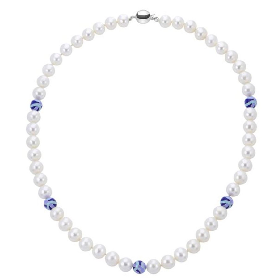 Pearl Jewelry Imperial Pearls | Sterling Silver Freshwater Pearl Necklace