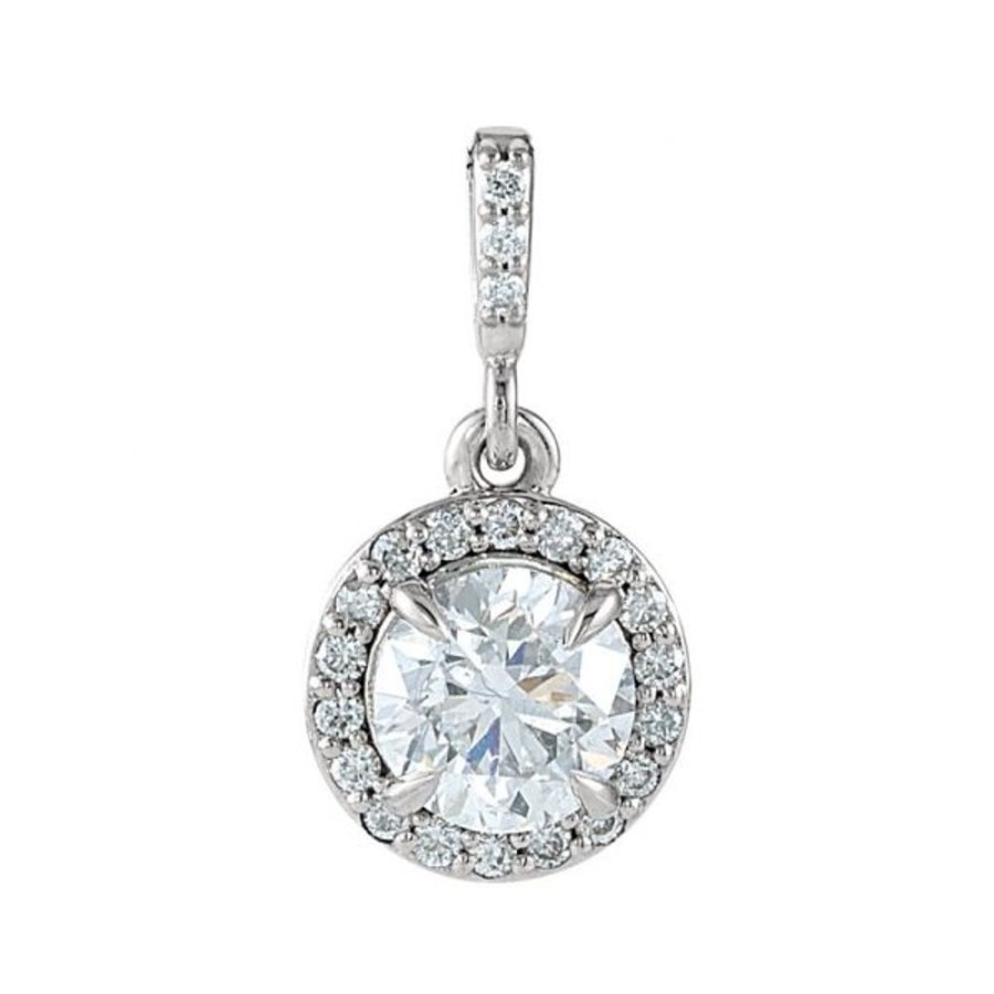 Diamond Jewelry Stuller | Halo-Style Pendant