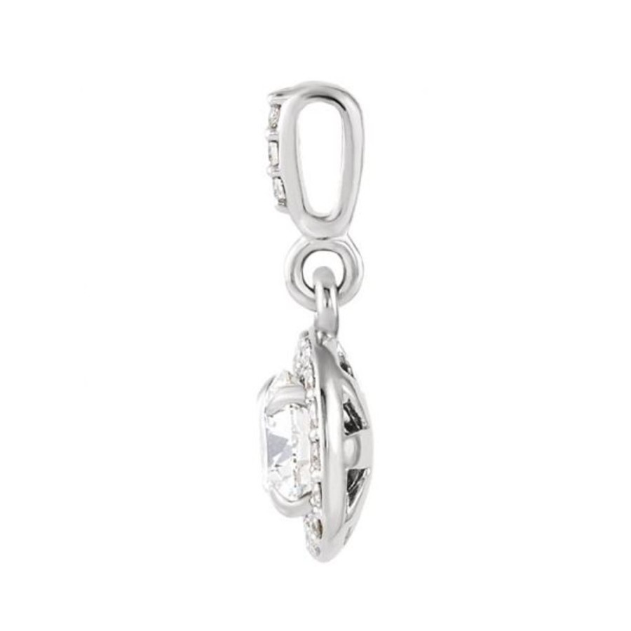 Diamond Jewelry Stuller | Halo-Style Pendant