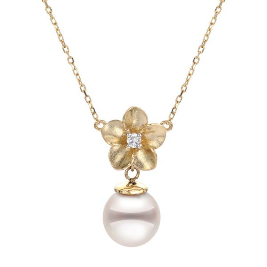 Pearl Jewelry Imperial Pearls | 14Kt Yellow Gold Akoya Necklace