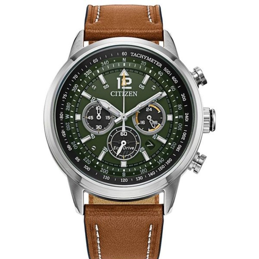 Watches Citizen | Citizen Eco-Drive Weekender Avion Mens Stainless Steel