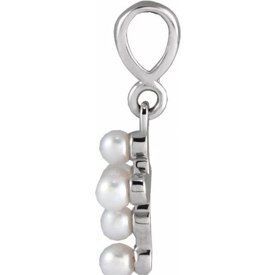 More Jewelry Stuller | Pearl Youth Cross Pendant