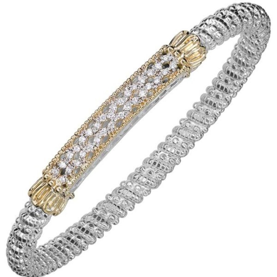 More Jewelry Vahan | Vahan - 14K Gold And Sterling Silver Diamond Bracelet