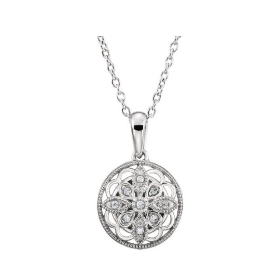 Diamond Jewelry Stuller | Granulated Filigree Necklace