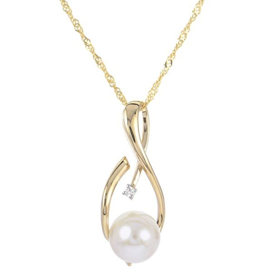 Pearl Jewelry Imperial Pearls | 14Kt Yellow Gold Freshwater Pearl Pendant