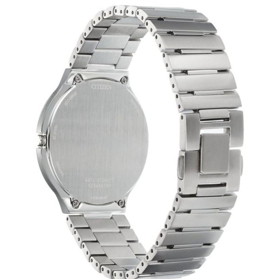 Watches Citizen | Citizen Eco-Drive Modern Eco Stiletto Unisex Stainless Steel