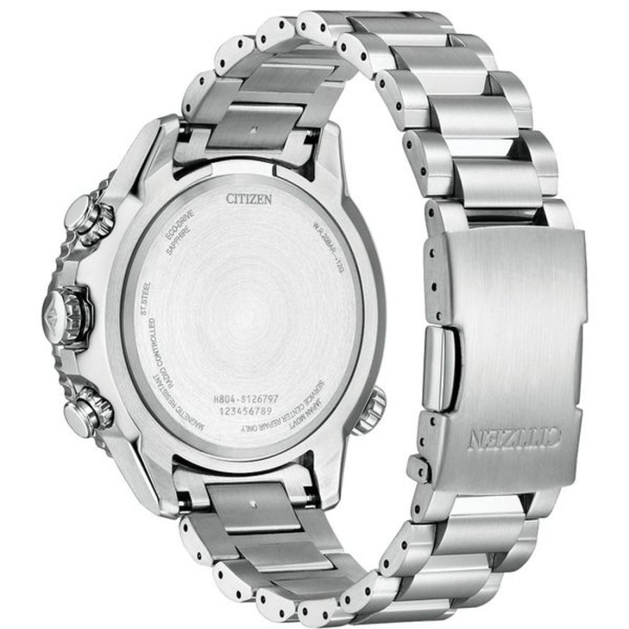 Watches Citizen | Citizen Eco-Drive Promaster Eco Navihawk Mens Stainless Steel