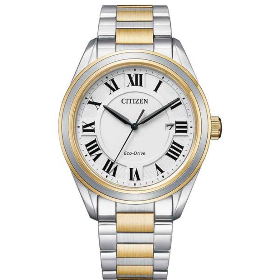 Watches Citizen | Citizen Eco-Drive Dress/Classic Eco Arezzo Mens Stainless Steel