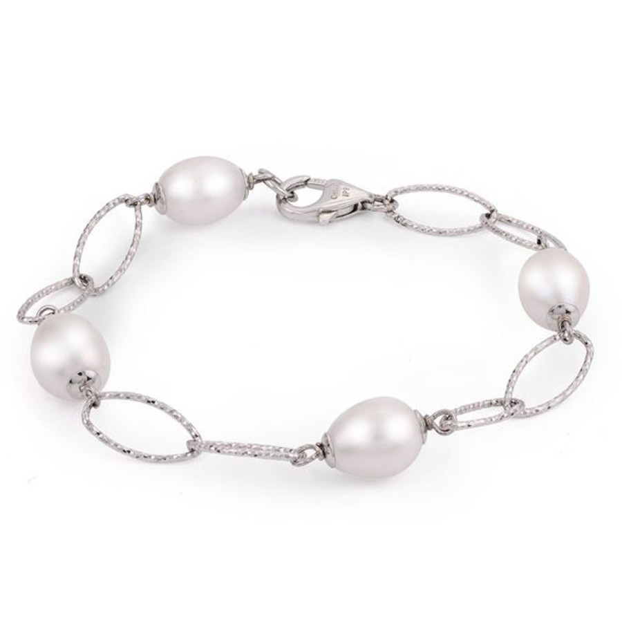 Pearl Jewelry Imperial Pearls | Sterling Silver Freshwater Pearl Bracelet