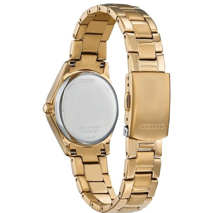 Watches Citizen | Citizen Eco-Drive Dress/Classic Eco Crystal Eco Ladies Stainless Steel