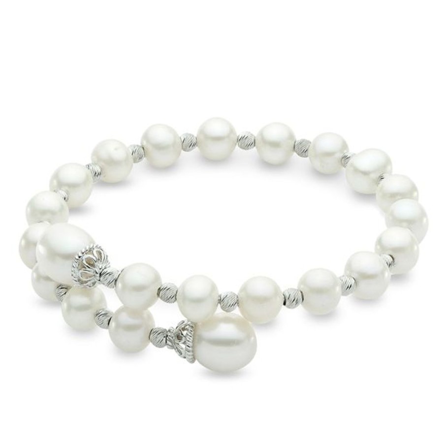 Pearl Jewelry Imperial Pearls | Sterling Silver Freshwater Pearl Bracelet