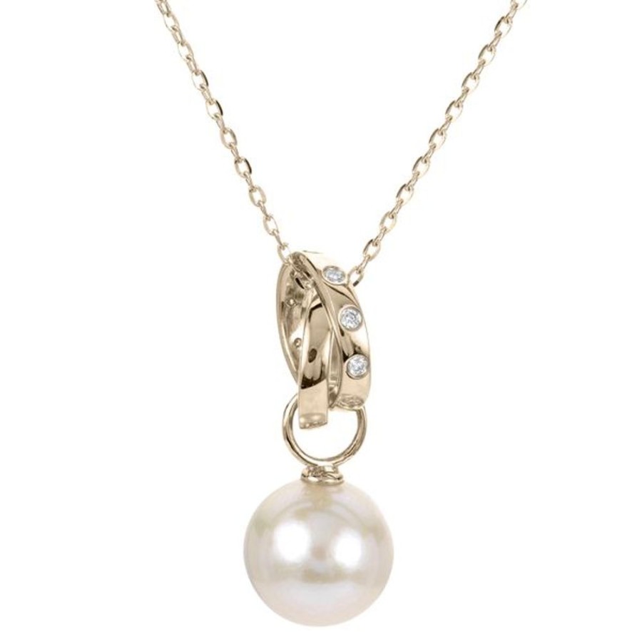 Pearl Jewelry Imperial Pearls | 14Kt Yellow Gold Freshwater Pearl Pendant