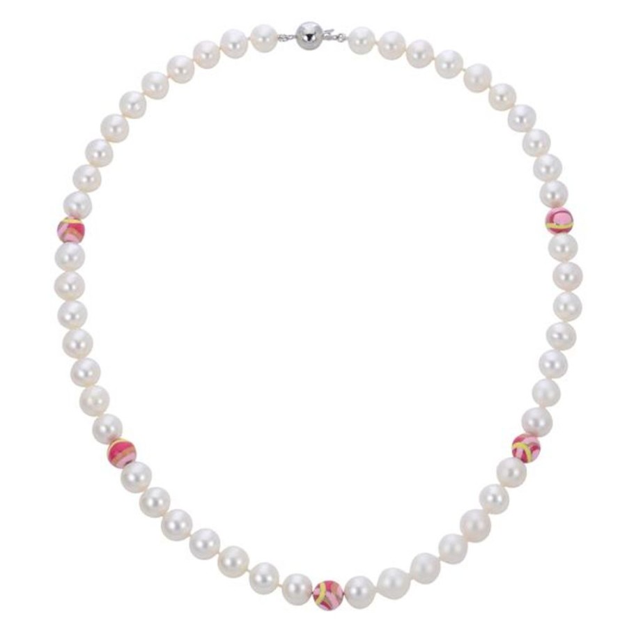 Pearl Jewelry Imperial Pearls | Sterling Silver Freshwater Pearl Necklace