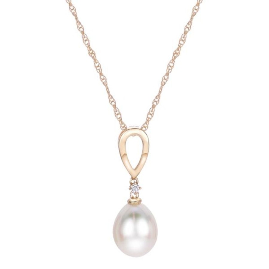 Pearl Jewelry Imperial Pearls | 14Kt Yellow Gold Freshwater Pearl Pendant