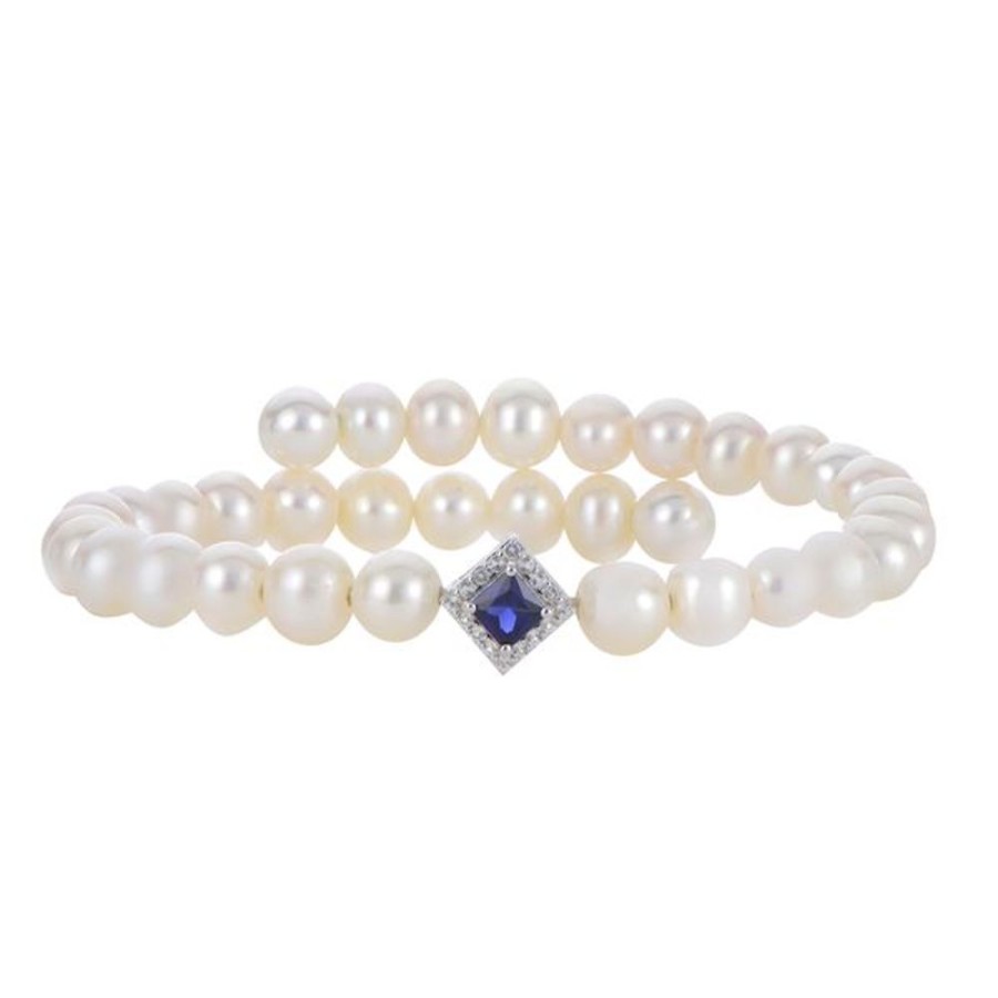 Pearl Jewelry Imperial Pearls | Sterling Silver Freshwater Pearl Bracelet