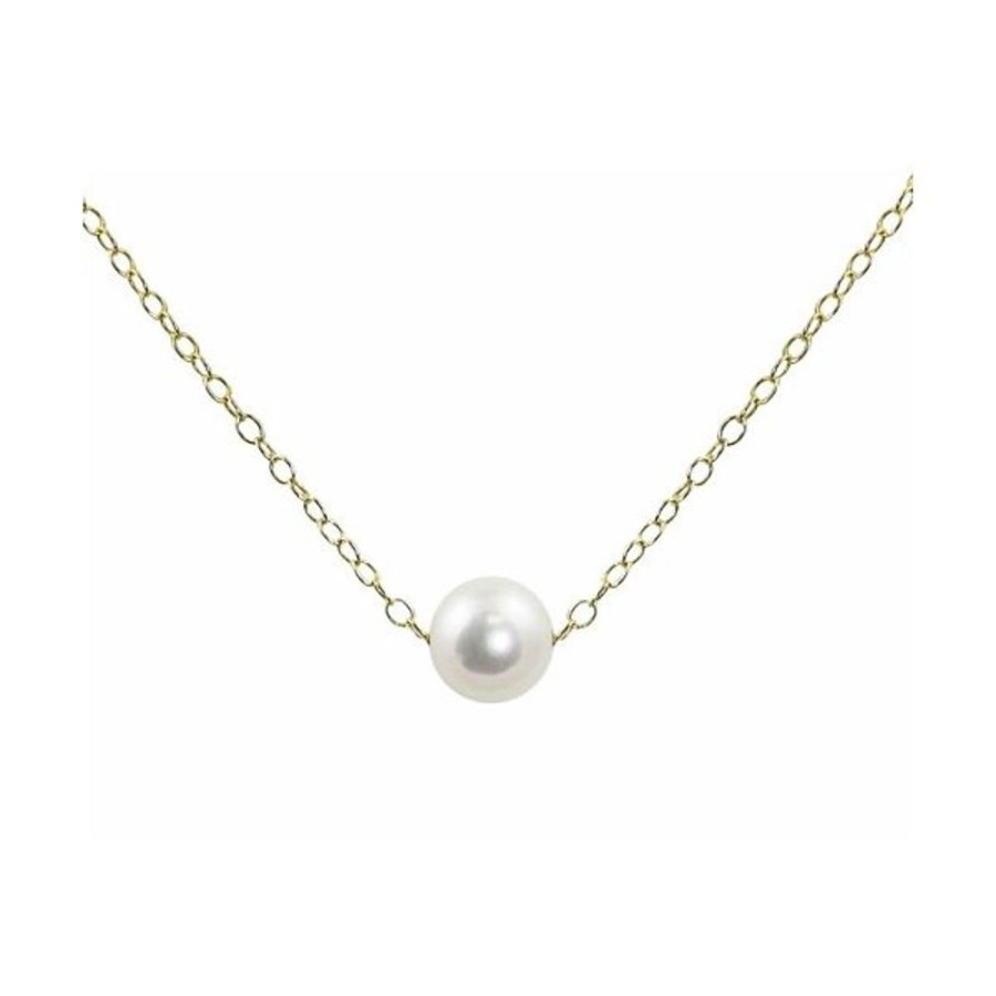 Pearl Jewelry Imperial Pearls | 14Kt Yellow Gold Akoya Pearl Necklace