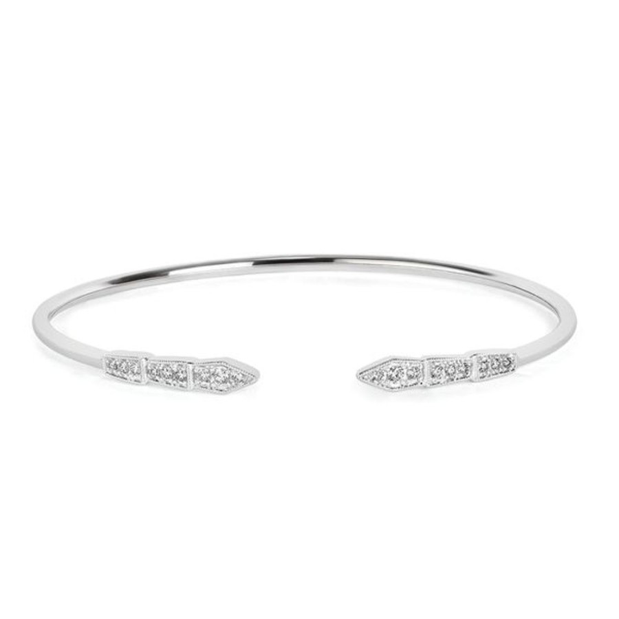 Diamond Jewelry Ostbye | 14K White Gold Diamond Bracelet