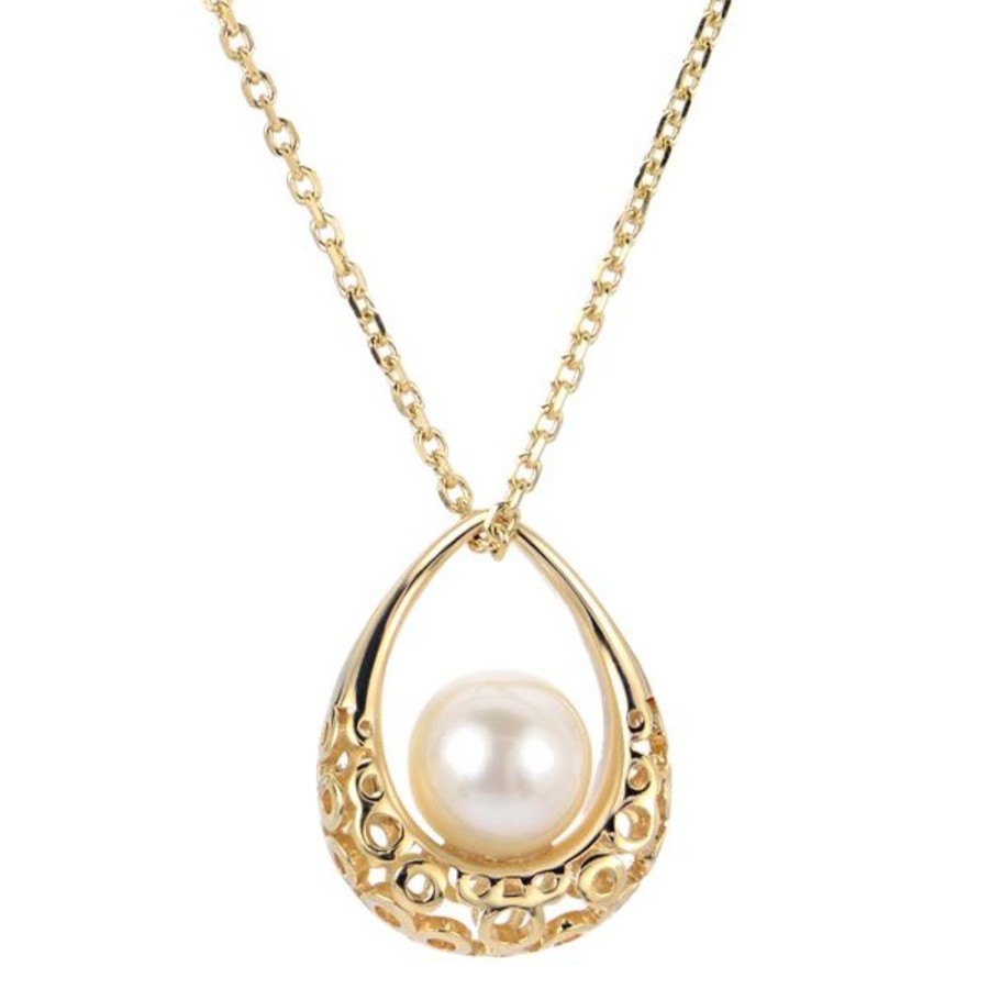 Pearl Jewelry Imperial Pearls | 14Kt Yellow Gold Freshwater Pearl Pendant