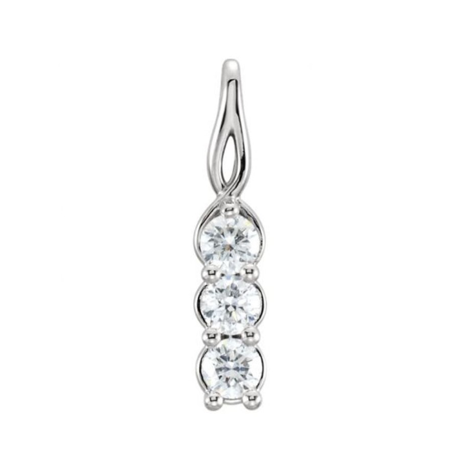 Diamond Jewelry Stuller | Three-Stone Pendant