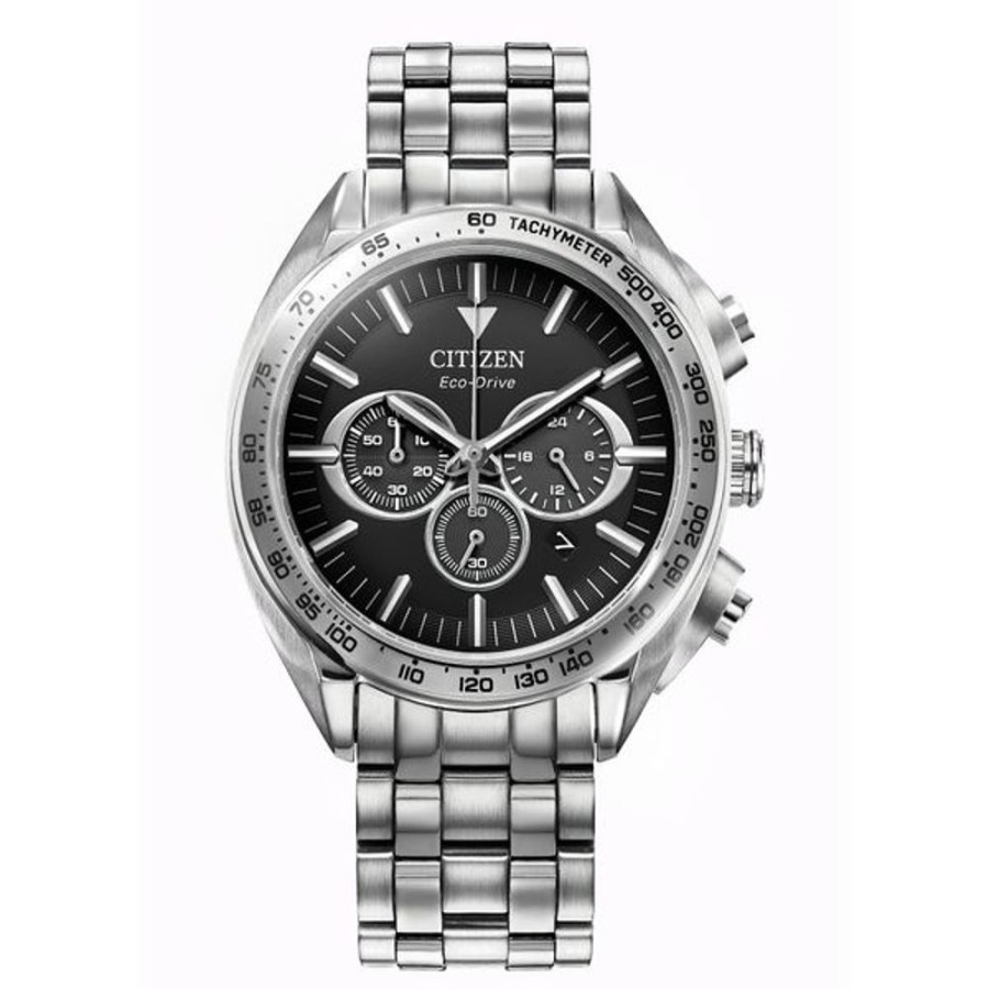 Watches Citizen | Citizen Eco-Drive Sport Luxury Carson Mens Stainless Steel