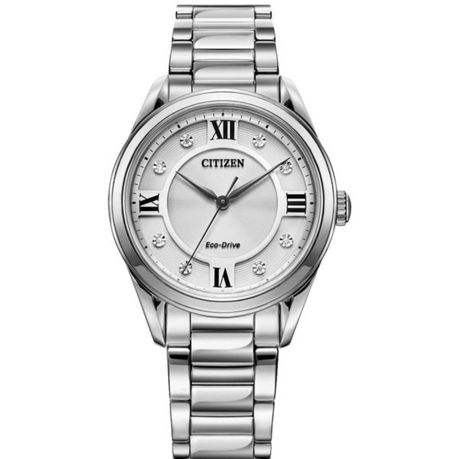 Watches Citizen | Citizen Eco-Drive Dress/Classic Eco Arezzo Ladies Stainless Steel