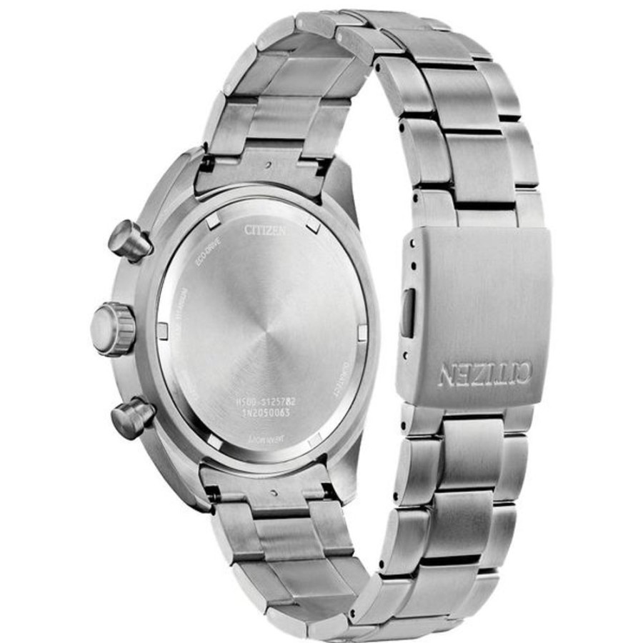 Watches Citizen | Citizen Eco-Drive Weekender Garrison Mens Super Titanium