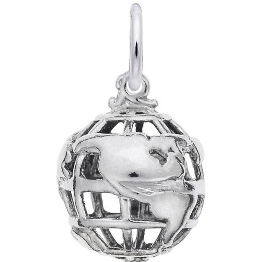 More Jewelry Rembrandt Charms | Globe 3D