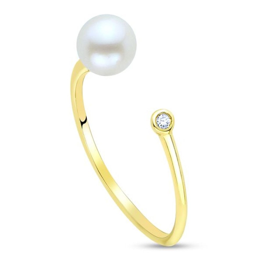 Pearl Jewelry Imperial Pearls | 14Kt Yellow Gold Freshwater Pearl Ring