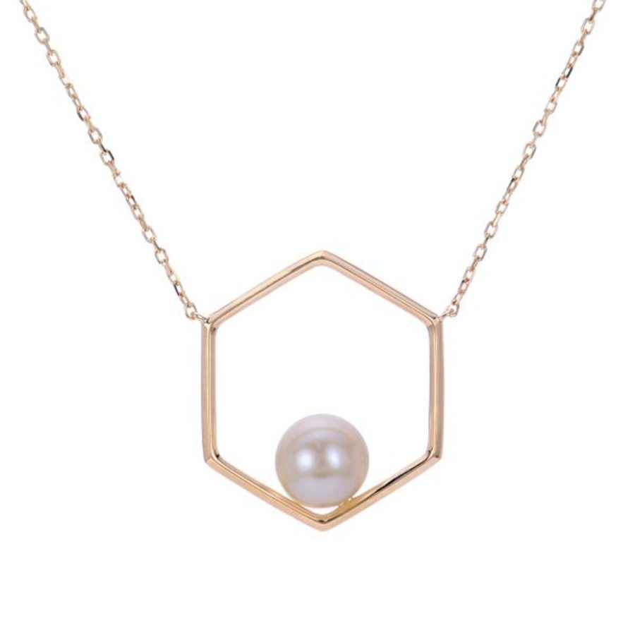 Pearl Jewelry Imperial Pearls | 14Kt Yellow Gold Freshwater Pearl Necklace