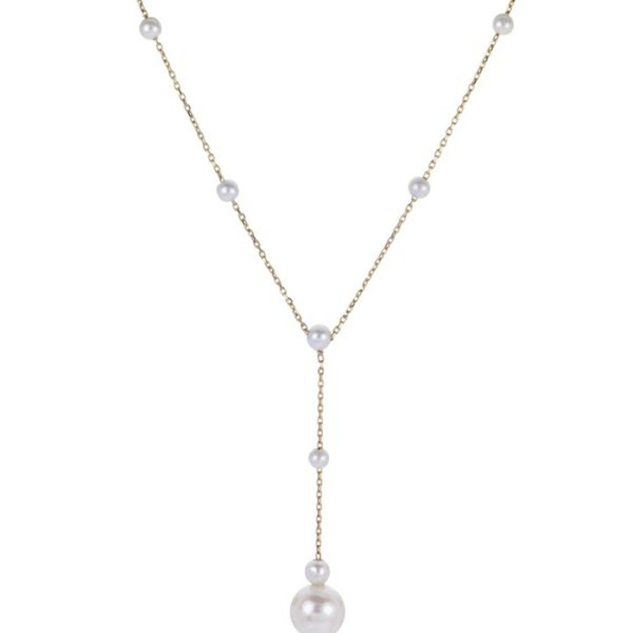 Pearl Jewelry Imperial Pearls | 14Kt Yellow Gold Freshwater Pearl Necklace