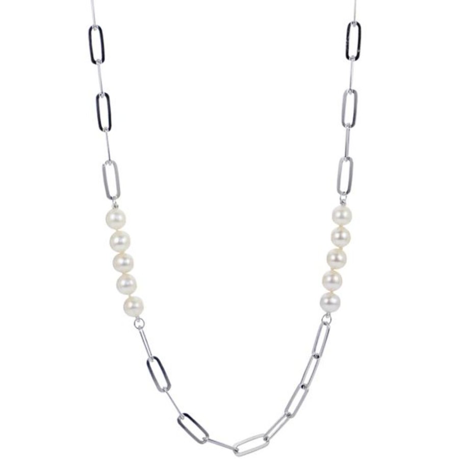 Pearl Jewelry Imperial Pearls | Sterling Silver Freshwater Pearl Necklace