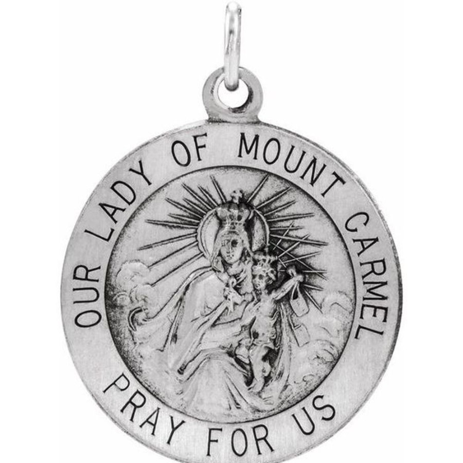 More Jewelry Stuller | Our Lady Of Mount Carmel Medal