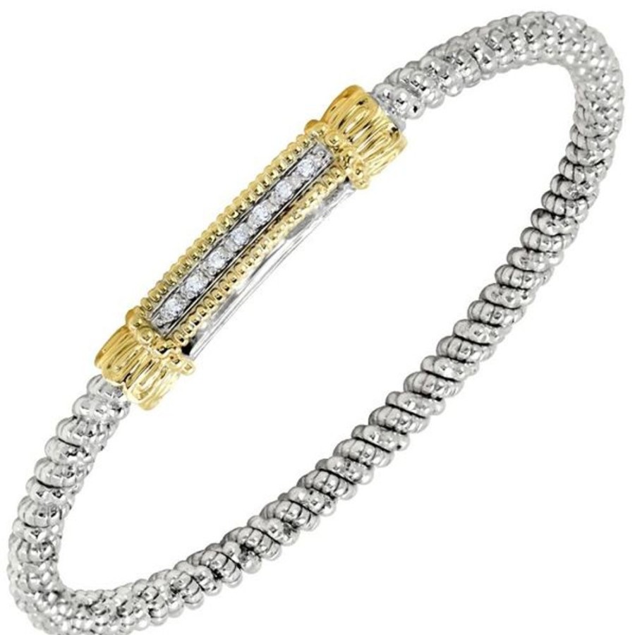 More Jewelry Vahan | Vahan - 14K Gold And Sterling Silver Diamond Bracelet